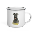 Kerry Blue Terrier Enamel Mug