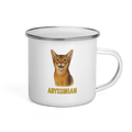 Abyssinian Cat Enamel Mug