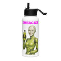 Lime Green Android Woman Energize Bottle