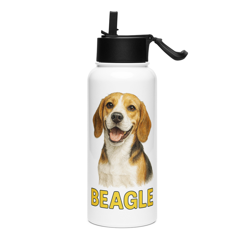 Beagle Water Bottle