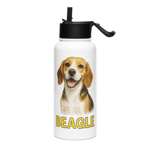 Beagle Water Bottle