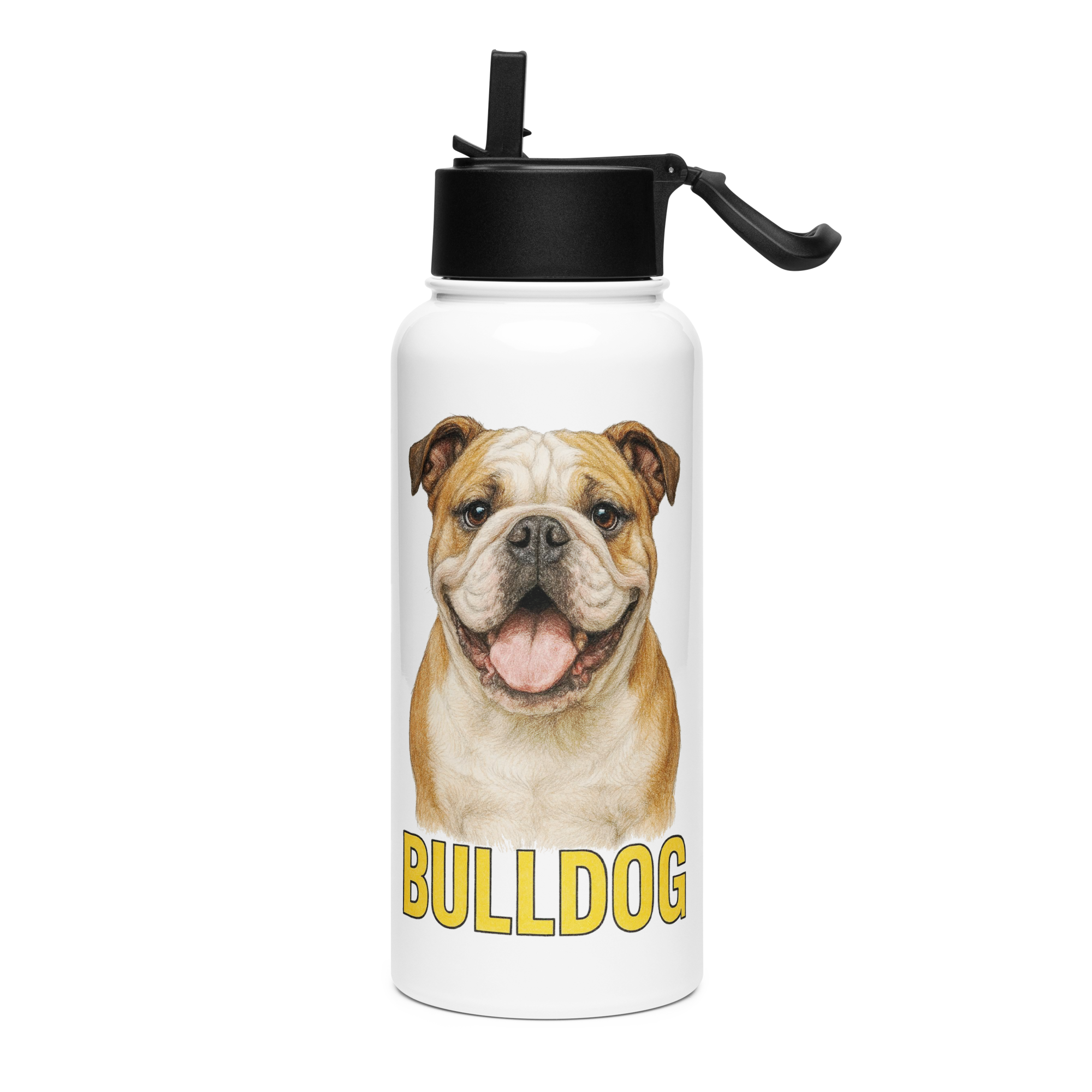 Bulldog Water Bottle