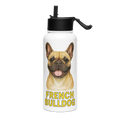 French Bulldog Water Bottle