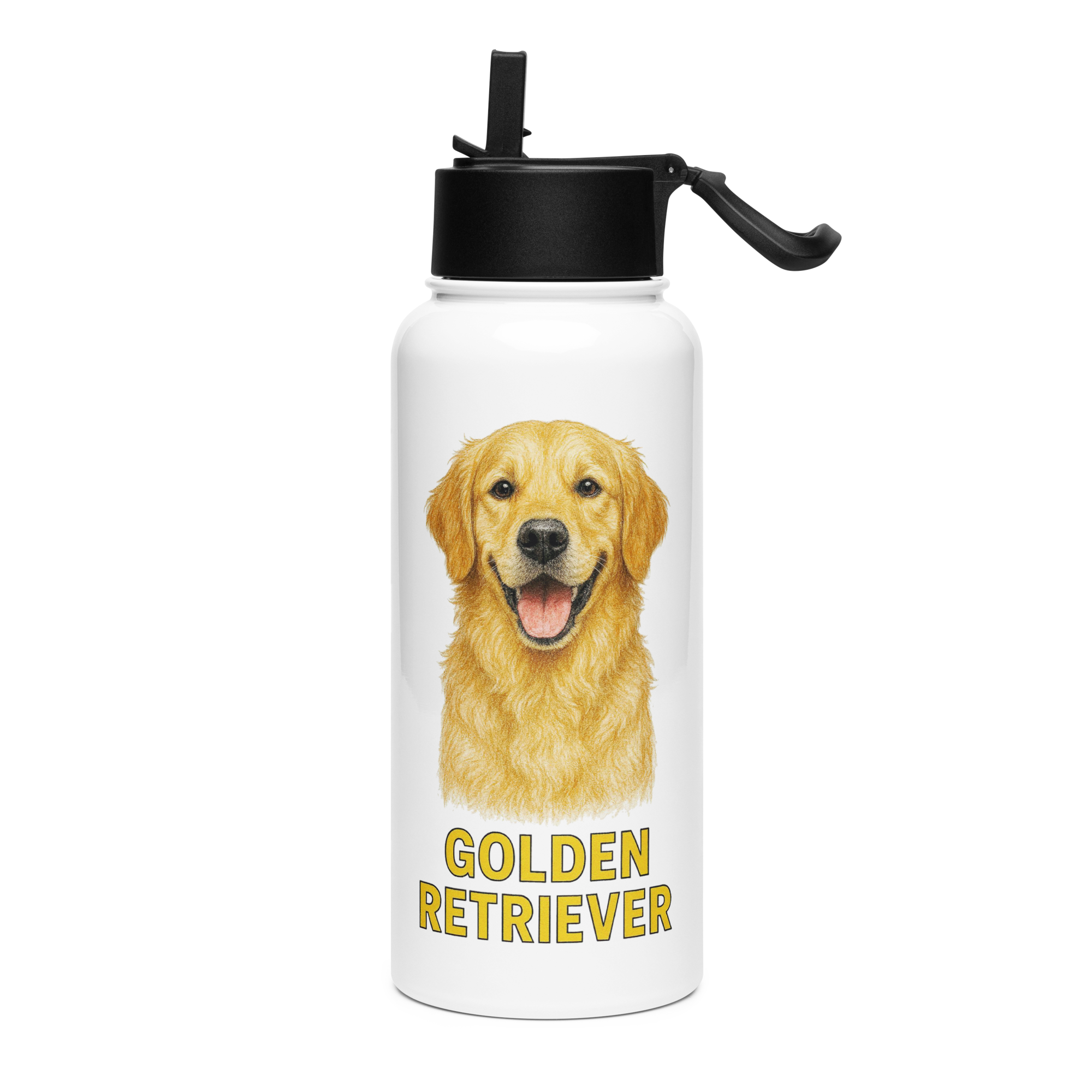 Golden Retriever Water Bottle