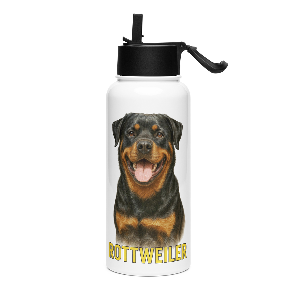 Rottweiler Water Bottle