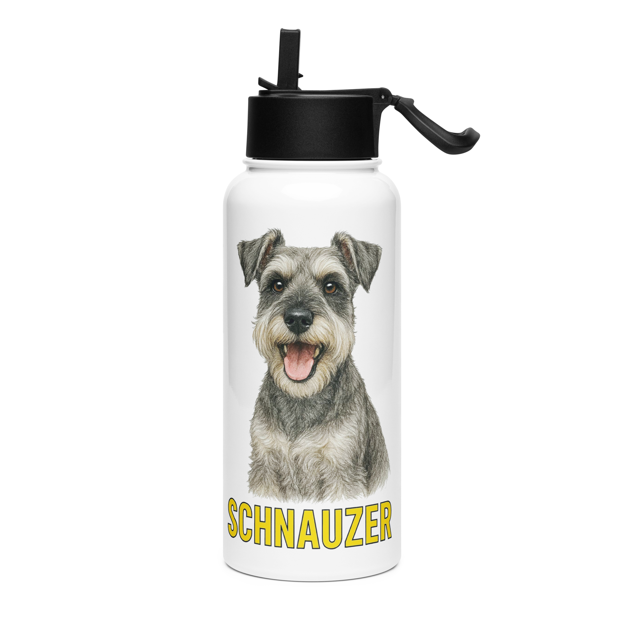 Schnauzer Water Bottle