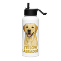 Yellow Labrador Water Bottle