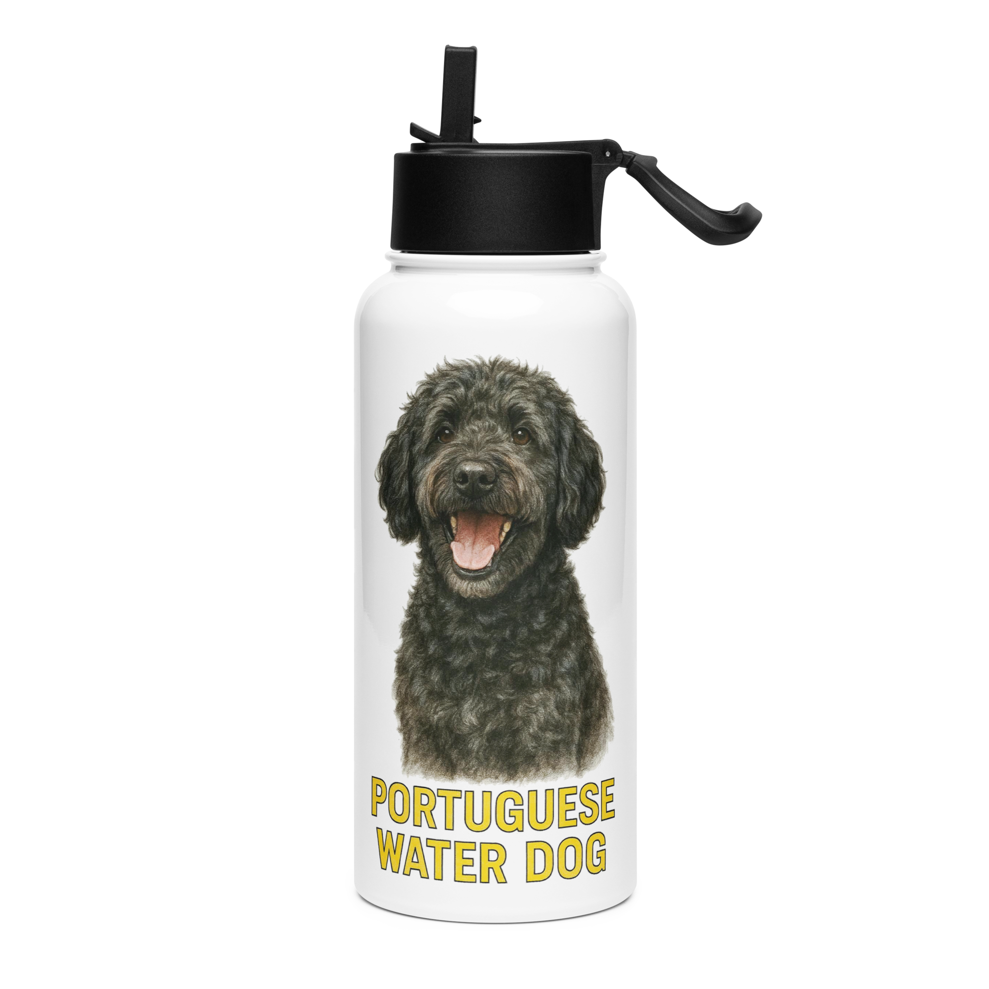 Portuguese Water Dog Water Bottle