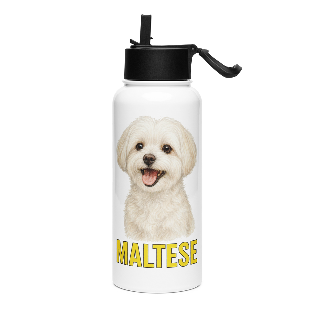 Maltese Water Bottle