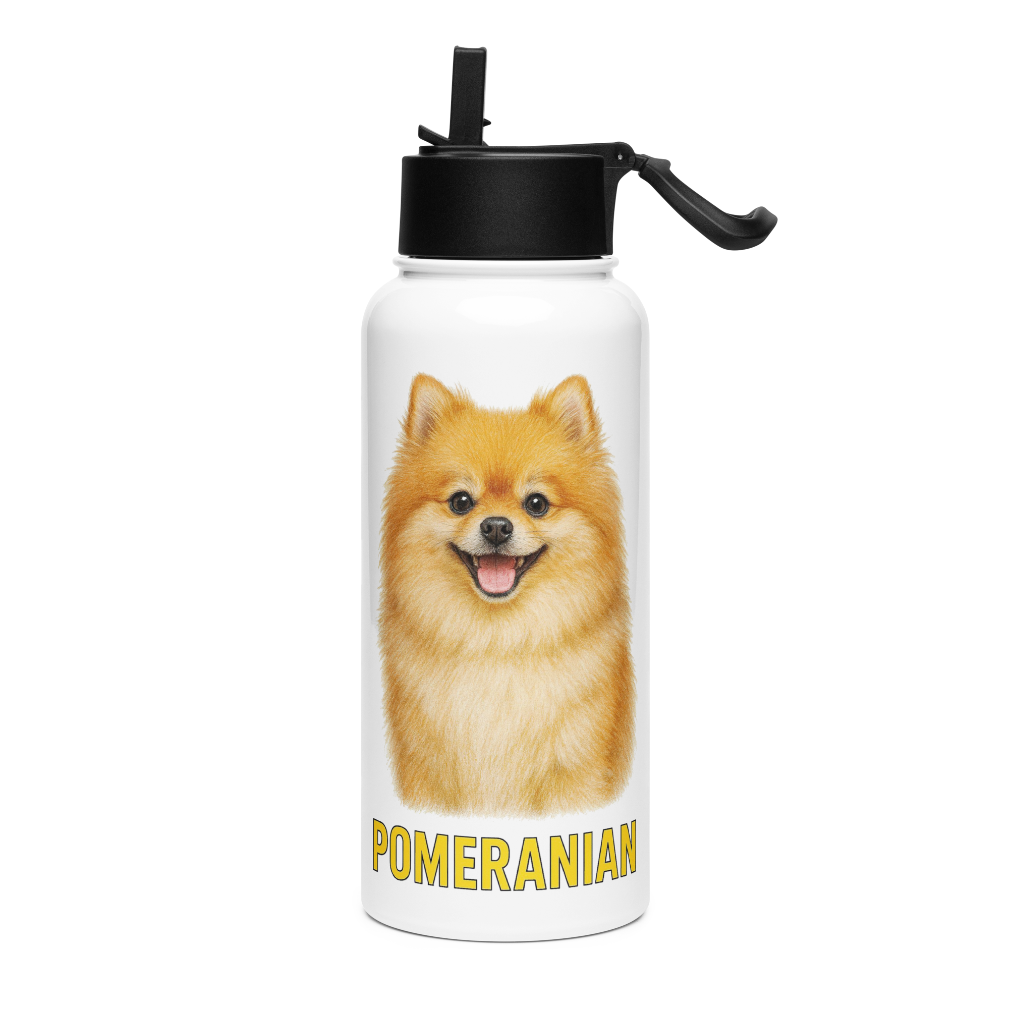 Pomeranian Water Bottle