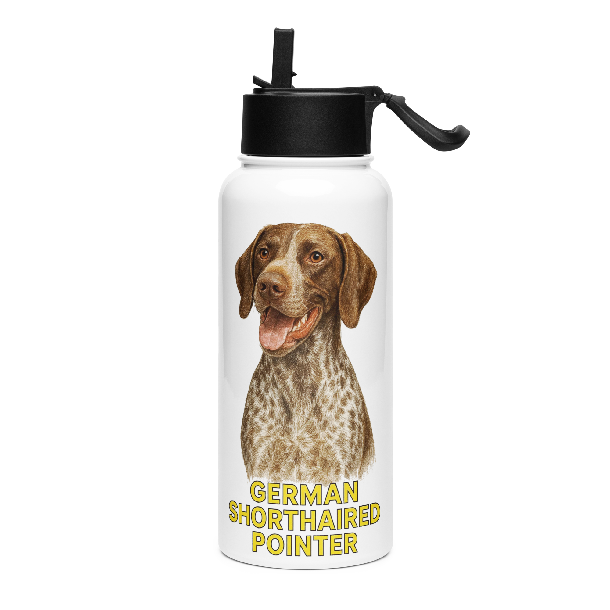 German Shorthaired Pointer Water Bottle
