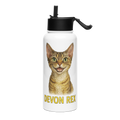 Devon Rex Cat Water Bottle