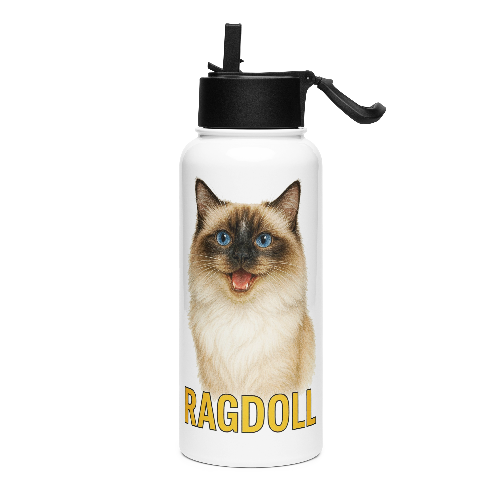 Ragdoll Cat Water Bottle