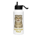 Scottish Fold Cat Water Bottle