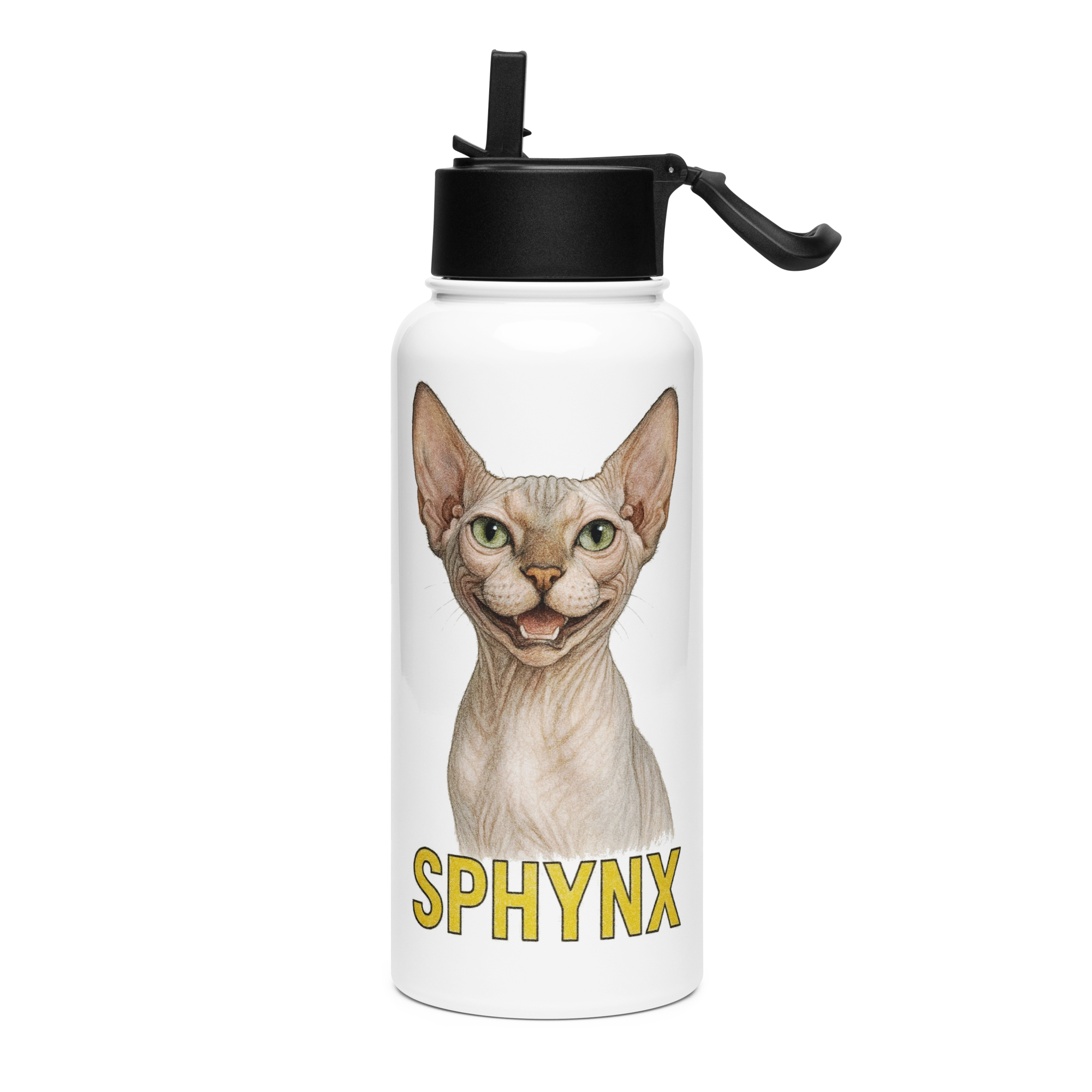 Sphynx Cat Water Bottle