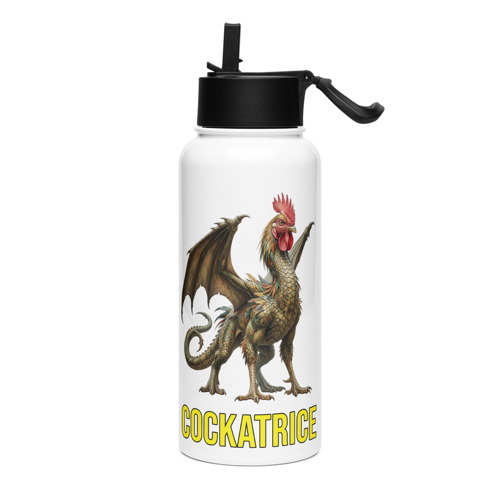 COCKATRICE Stainless steel water bottle