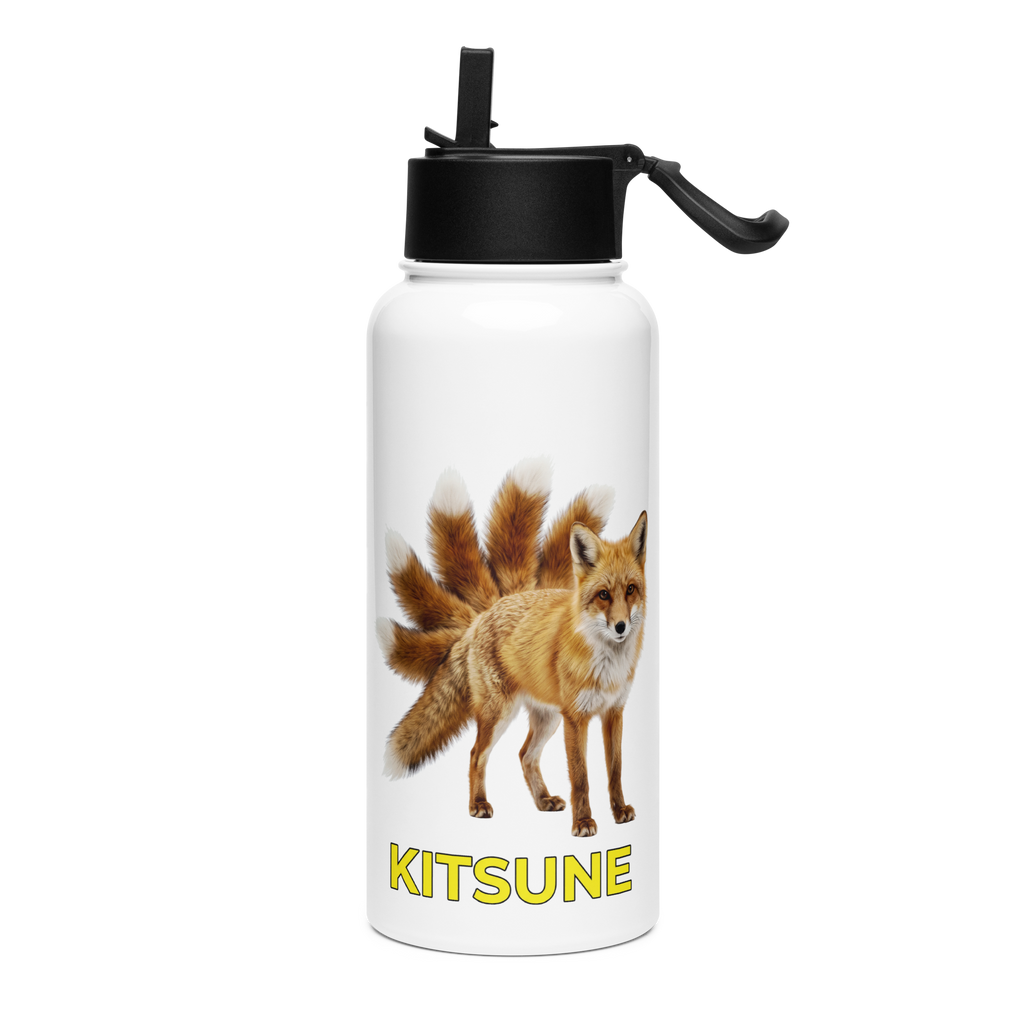 KITSUNE Stainless steel water bottle