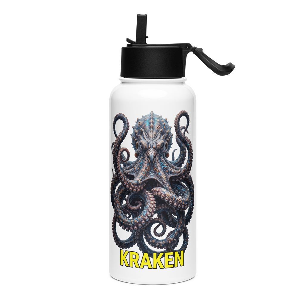 KRAKEN Stainless steel water bottle