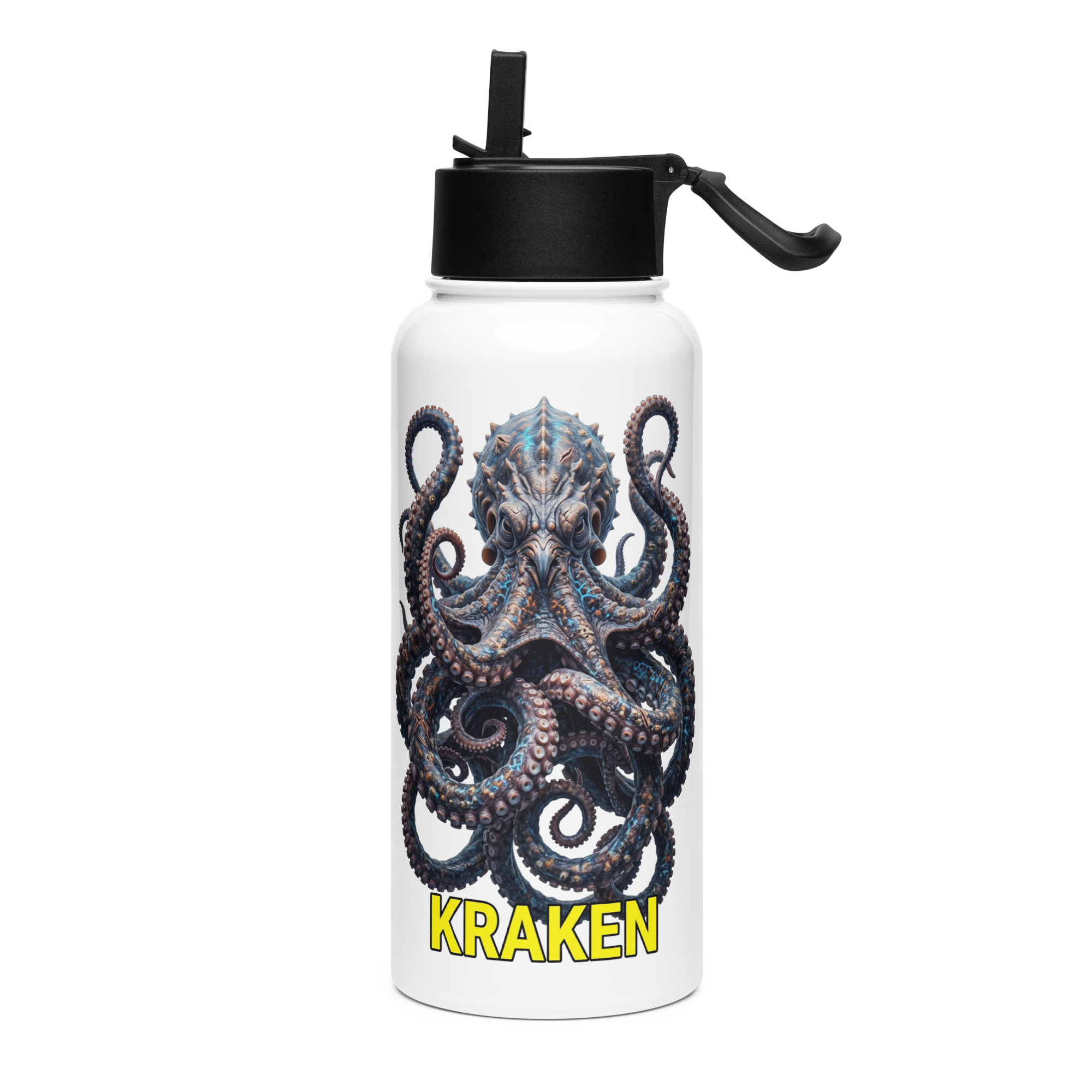 KRAKEN Stainless steel water bottle