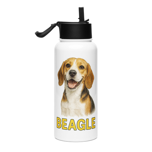 Beagle Water Bottle