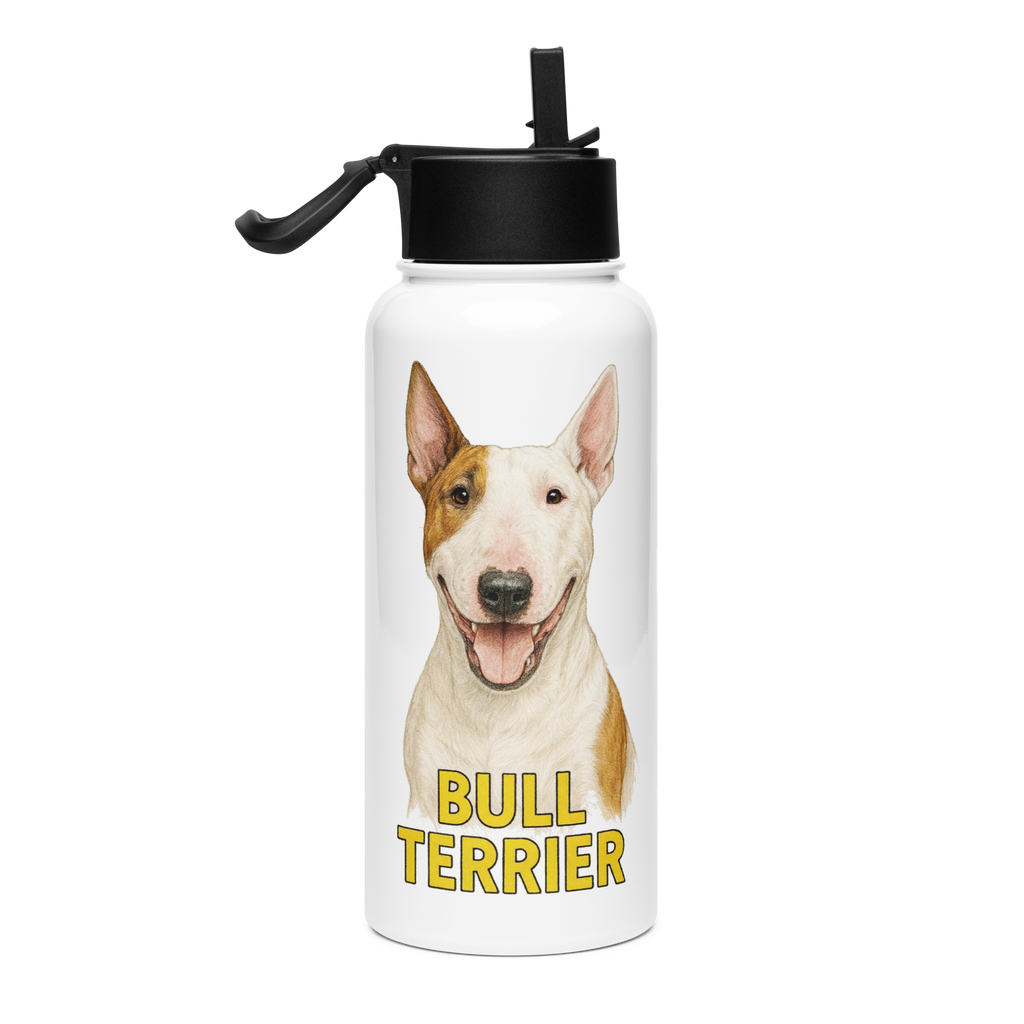 Bull Terrier Water Bottle