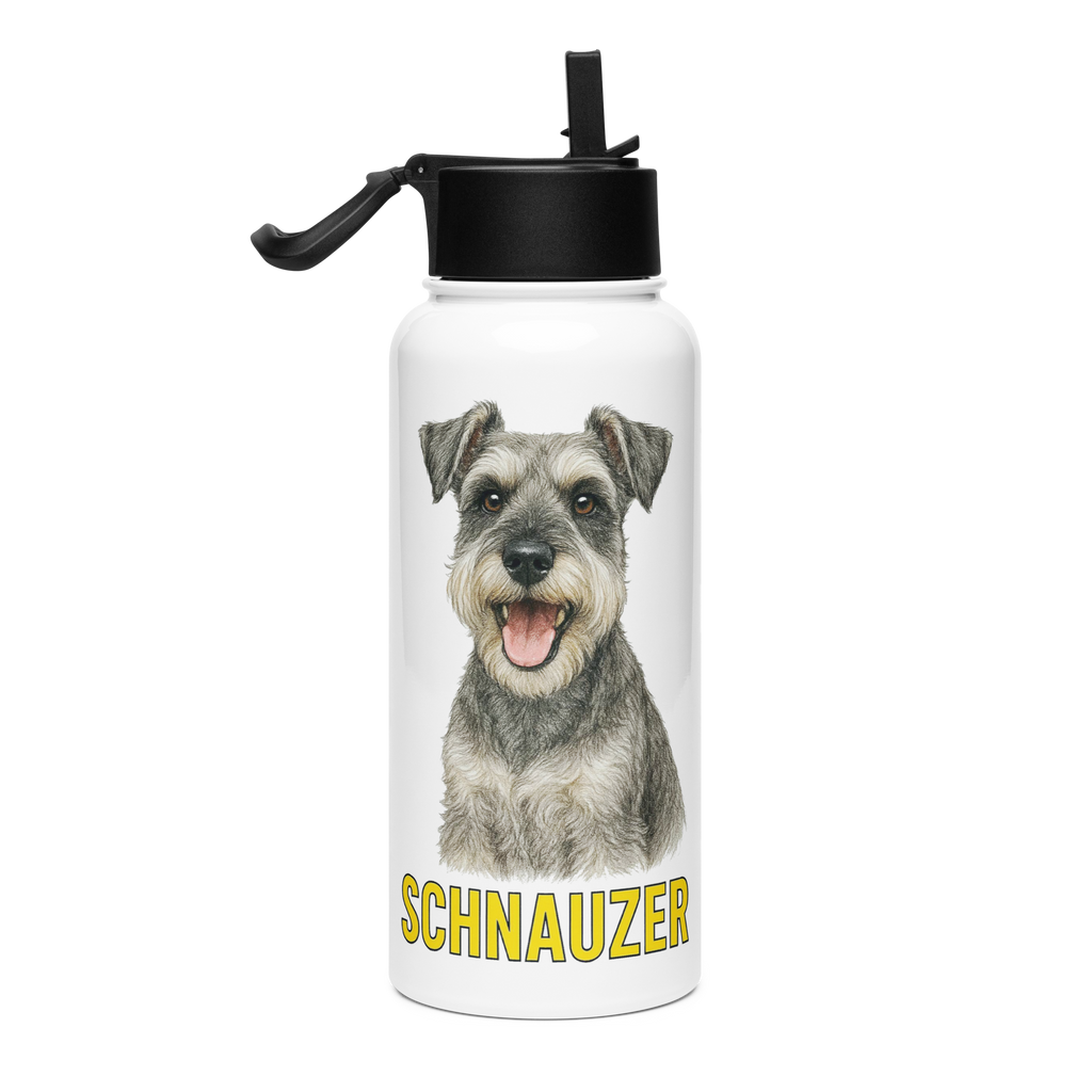 Schnauzer Water Bottle