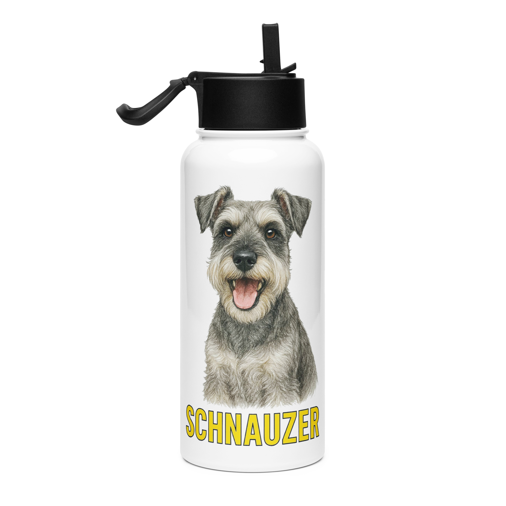 Schnauzer Water Bottle