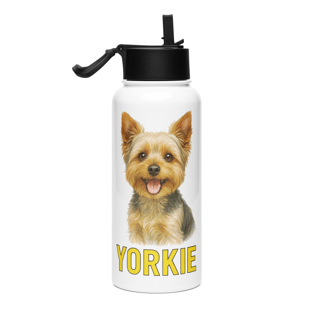 Yorkie Water Bottle