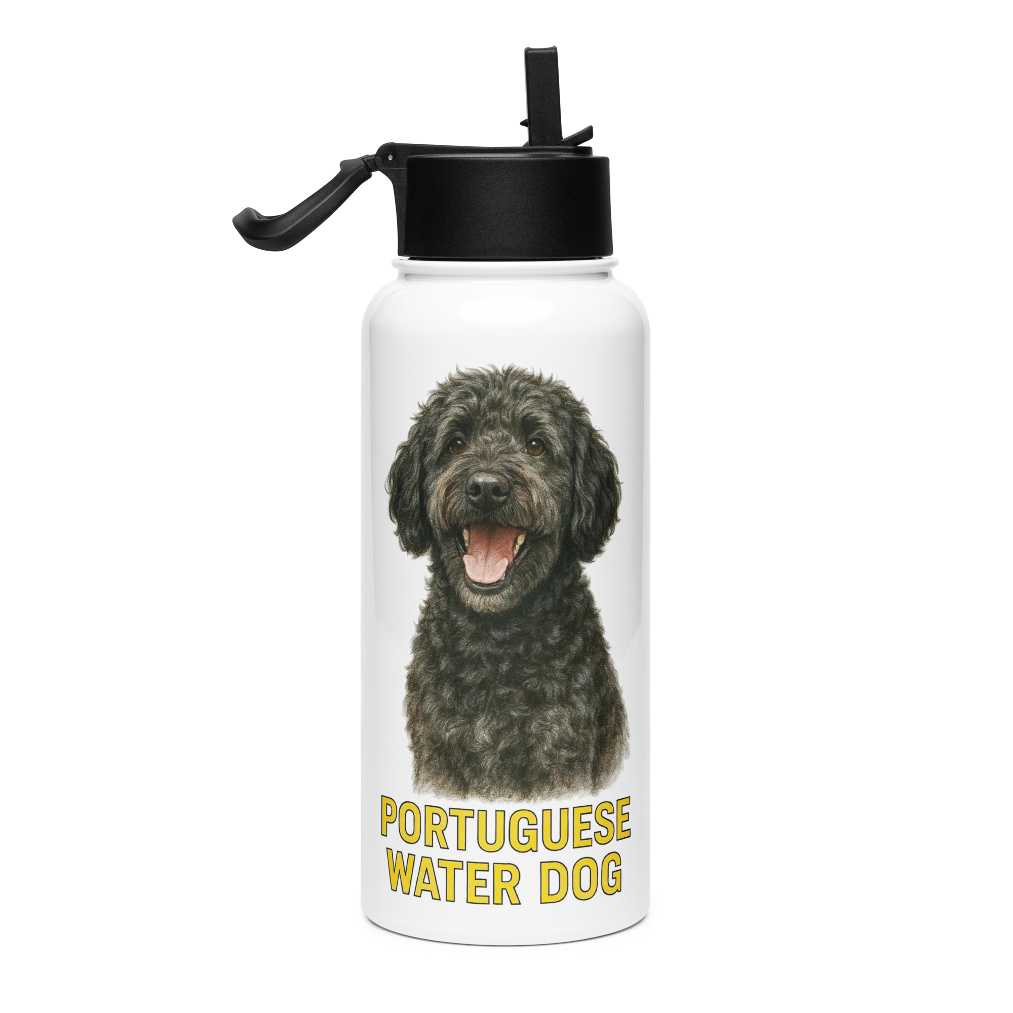 Portuguese Water Dog Water Bottle