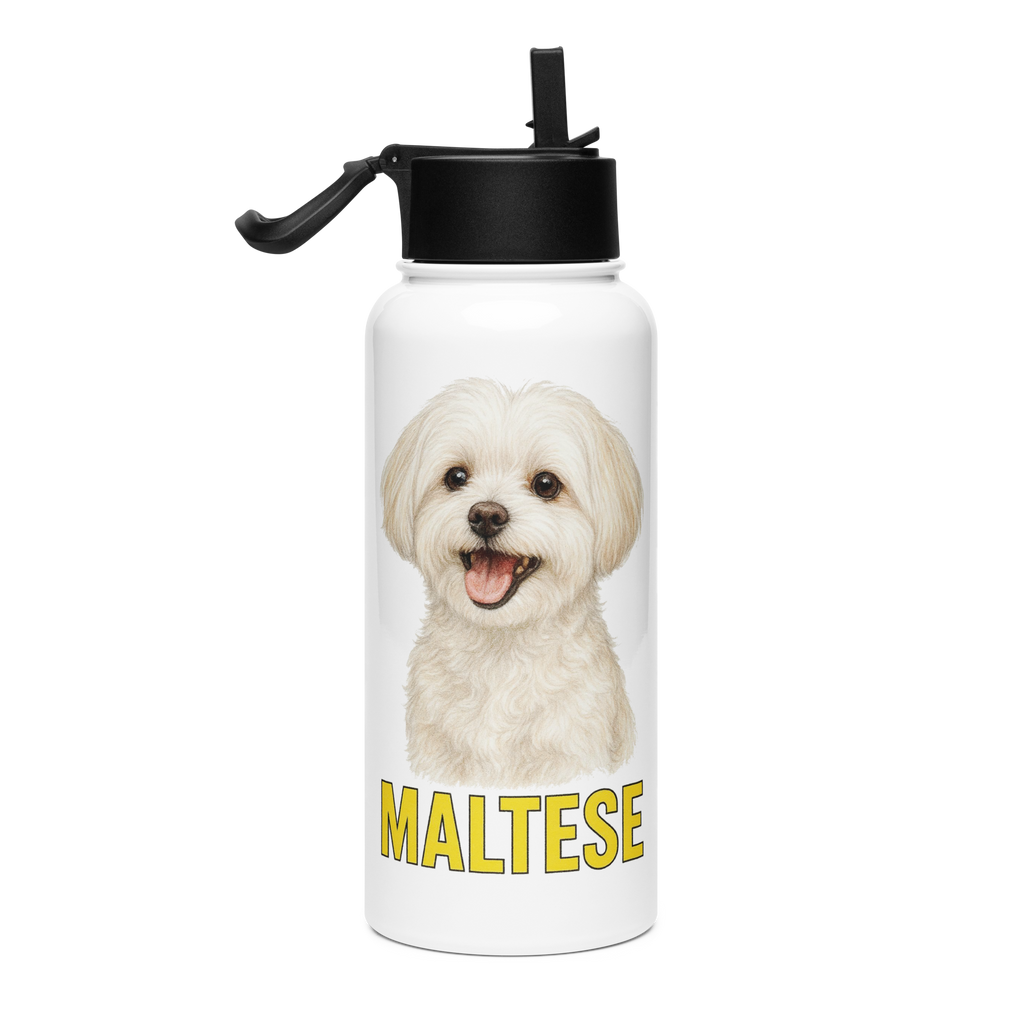 Maltese Water Bottle
