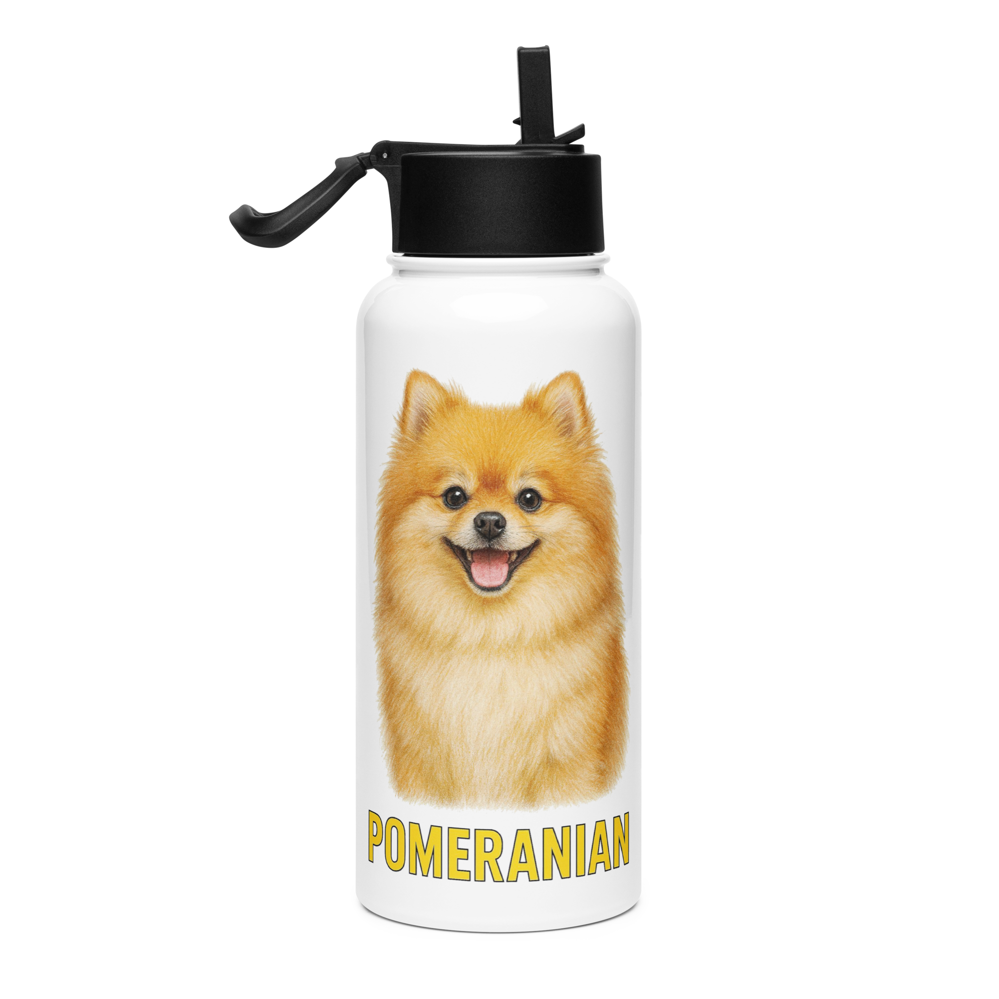 Pomeranian Water Bottle