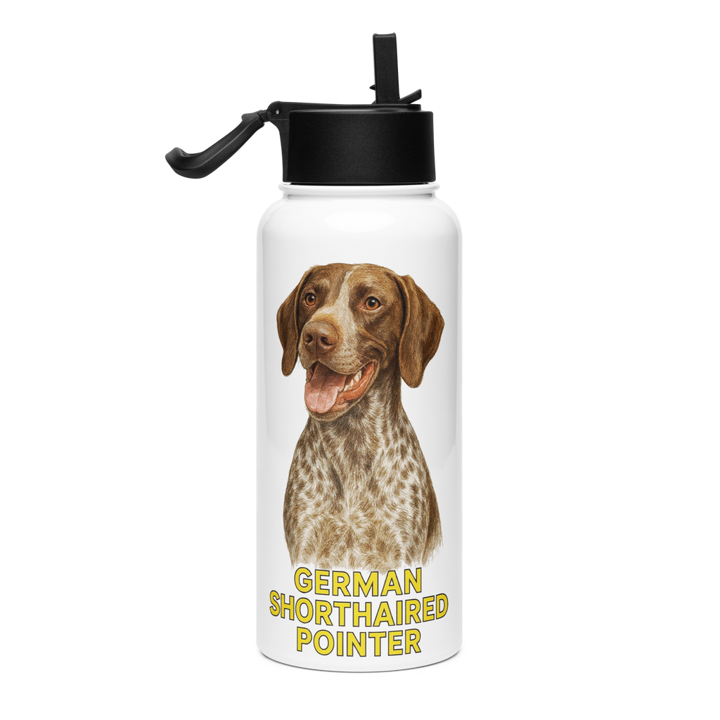 German Shorthaired Pointer Water Bottle