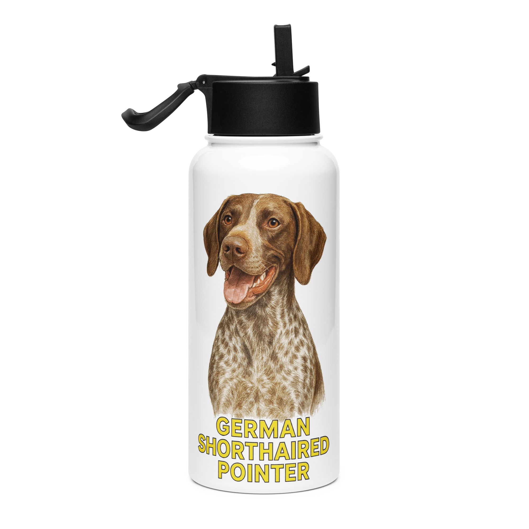 German Shorthaired Pointer Water Bottle