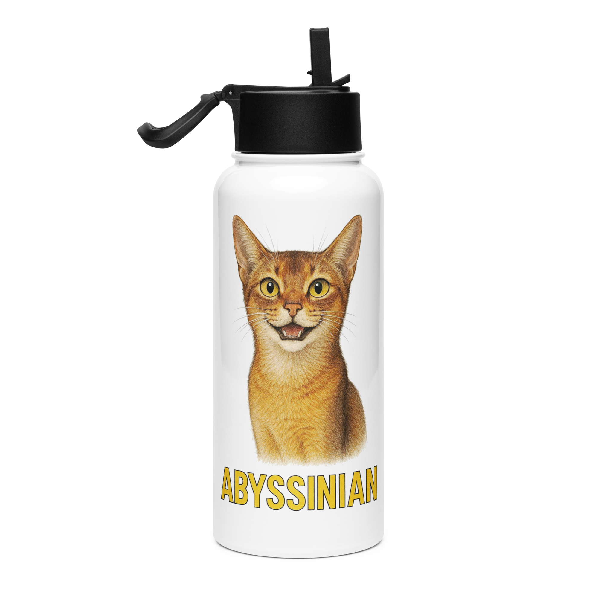 Abyssinian Cat Water Bottle