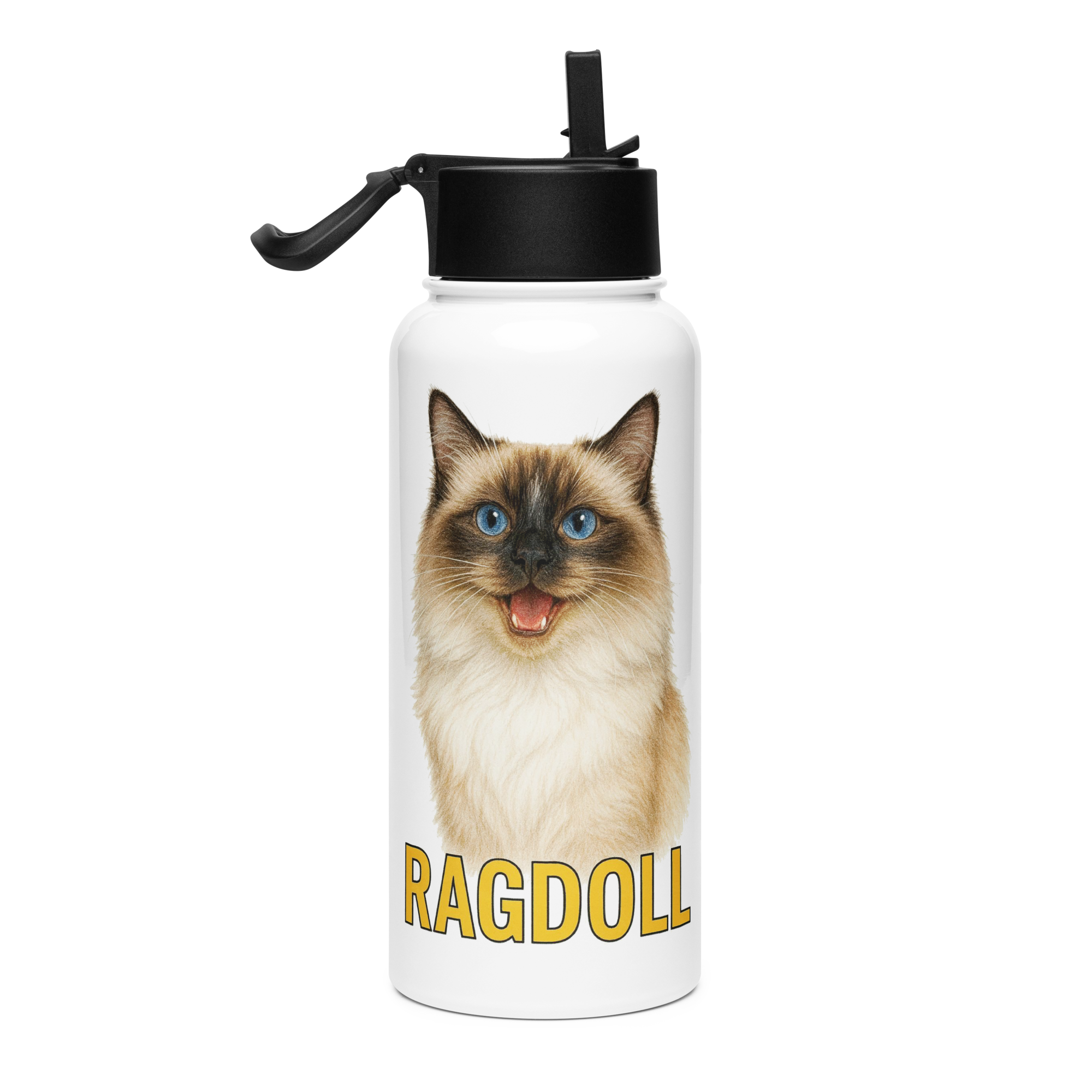 Ragdoll Cat Water Bottle