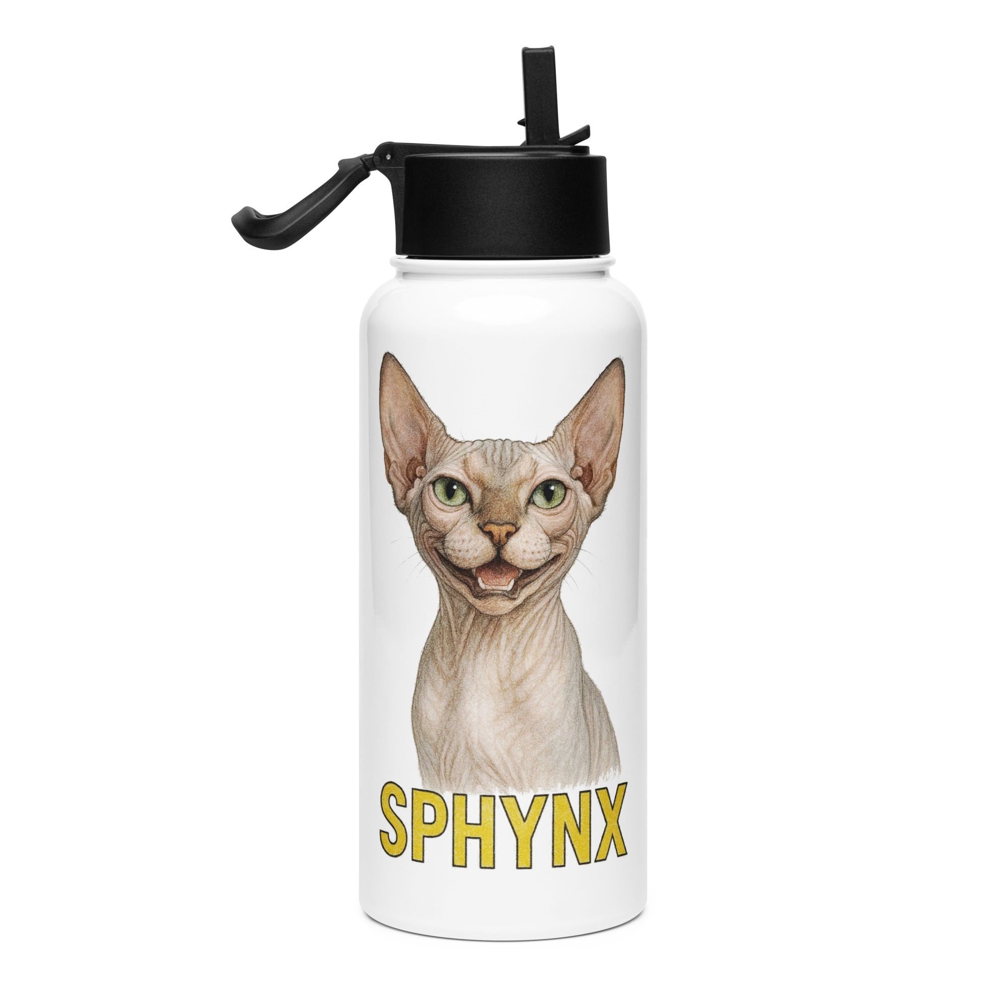 Sphynx Cat Water Bottle