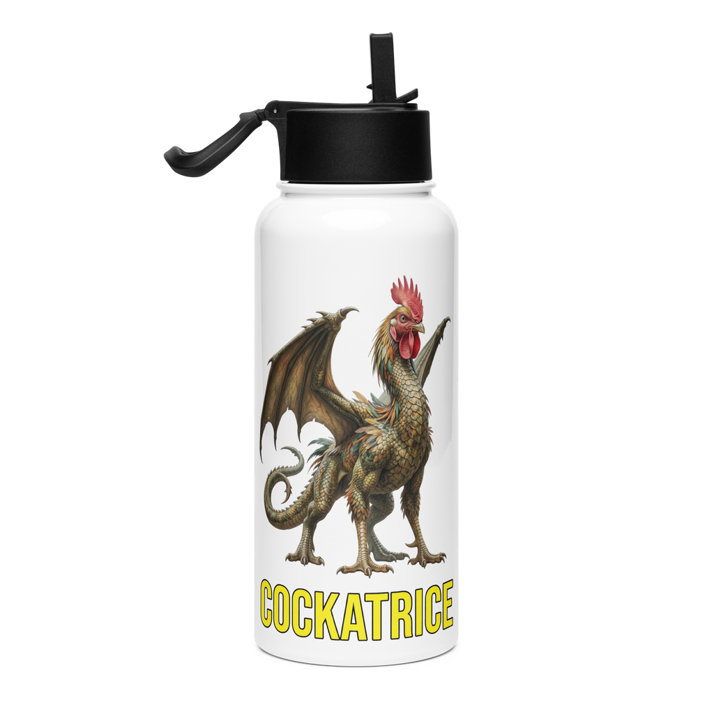 COCKATRICE Stainless steel water bottle
