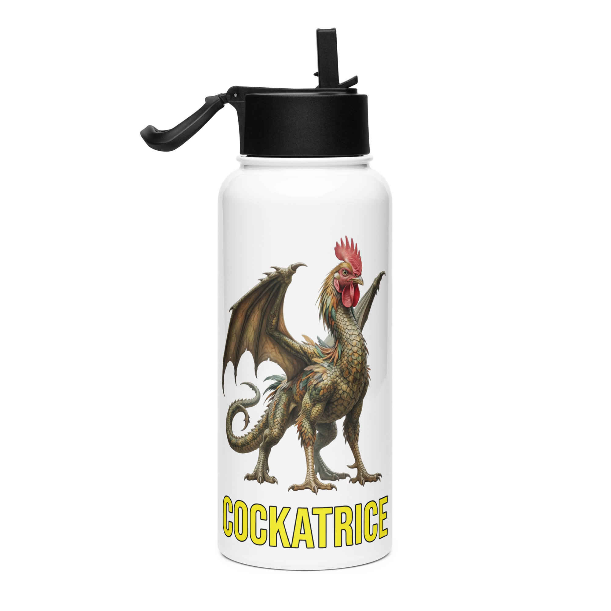 COCKATRICE Stainless steel water bottle