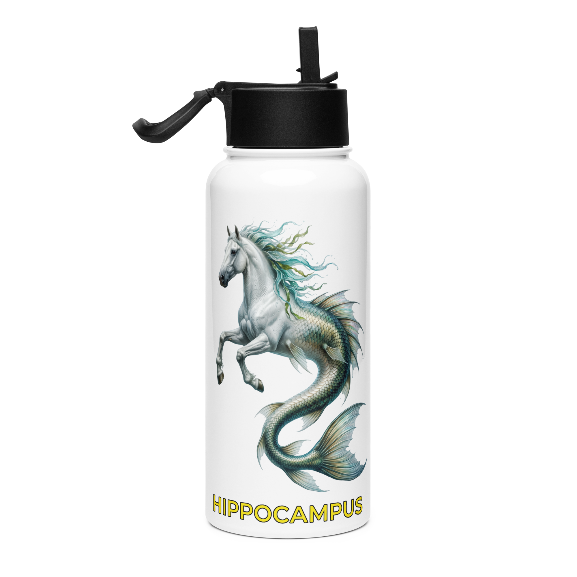 HIPPOCAMPUS Stainless steel water bottle