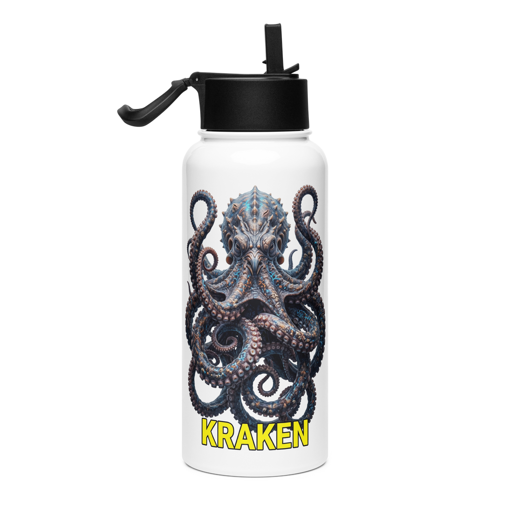 KRAKEN Stainless steel water bottle