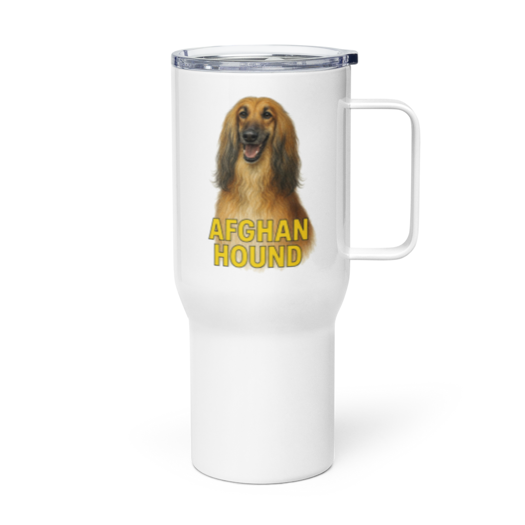 Afghan Hound Travel Mug