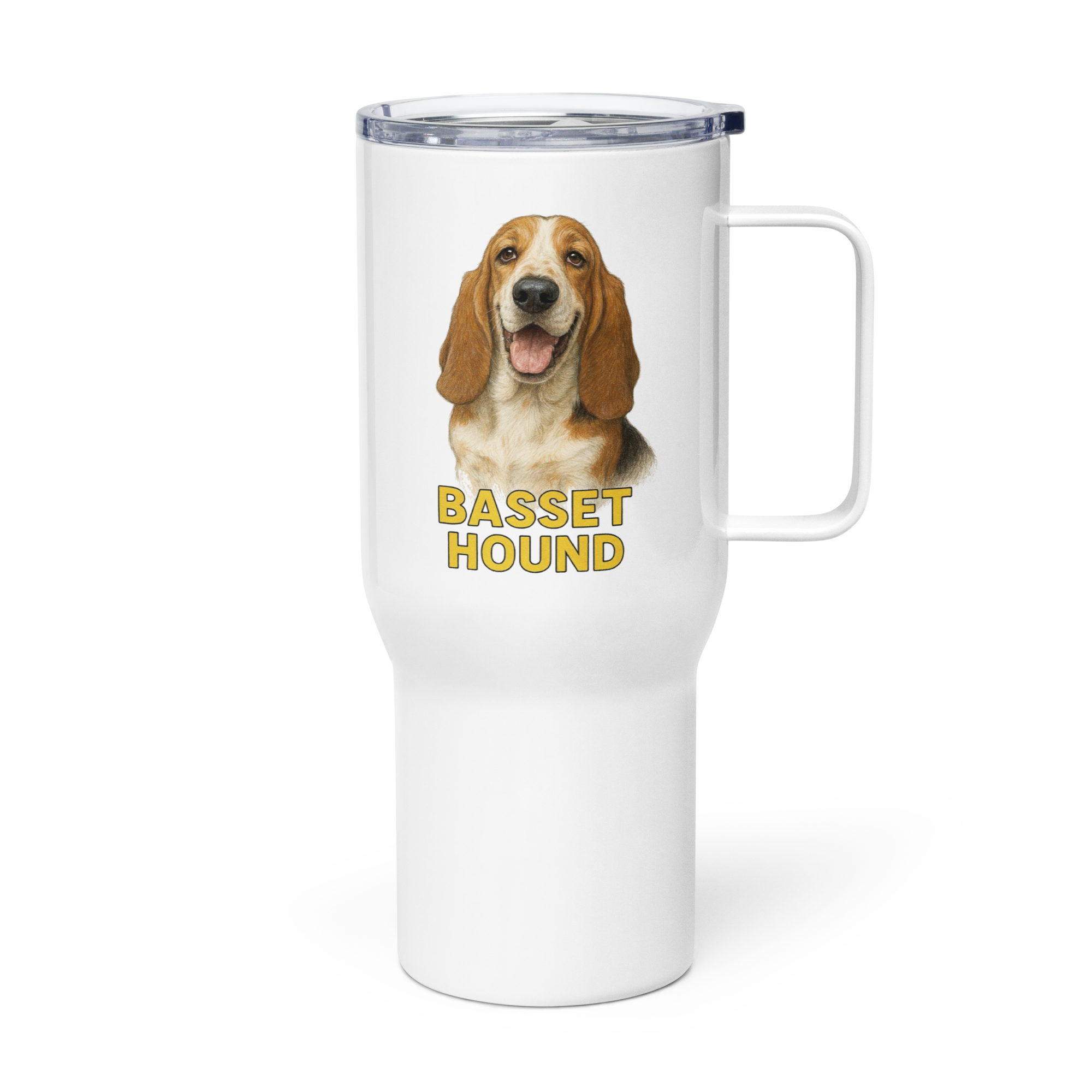 Basset Hound Travel Mug
