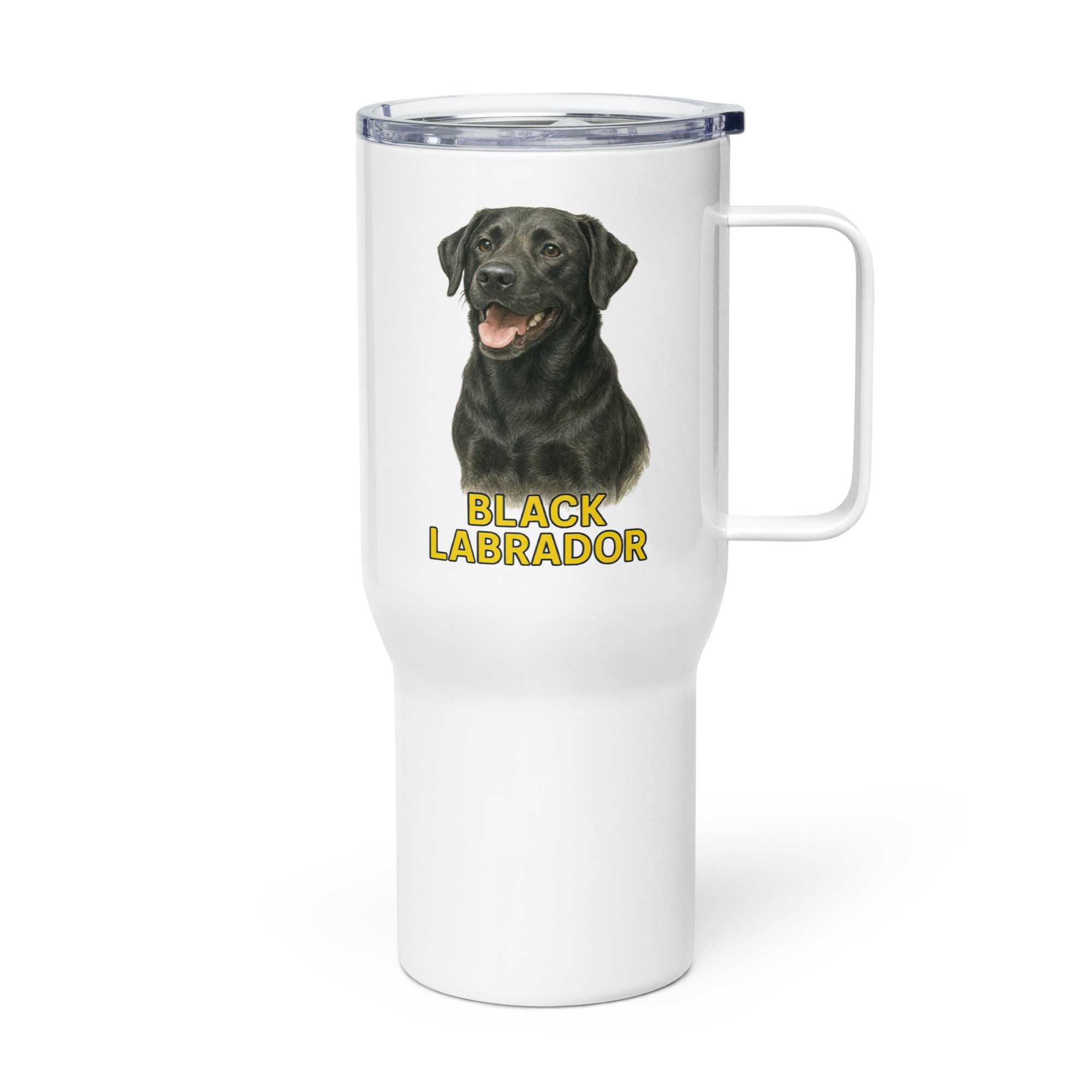 Black Labrador Travel Mug