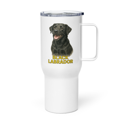 Black Labrador Travel Mug
