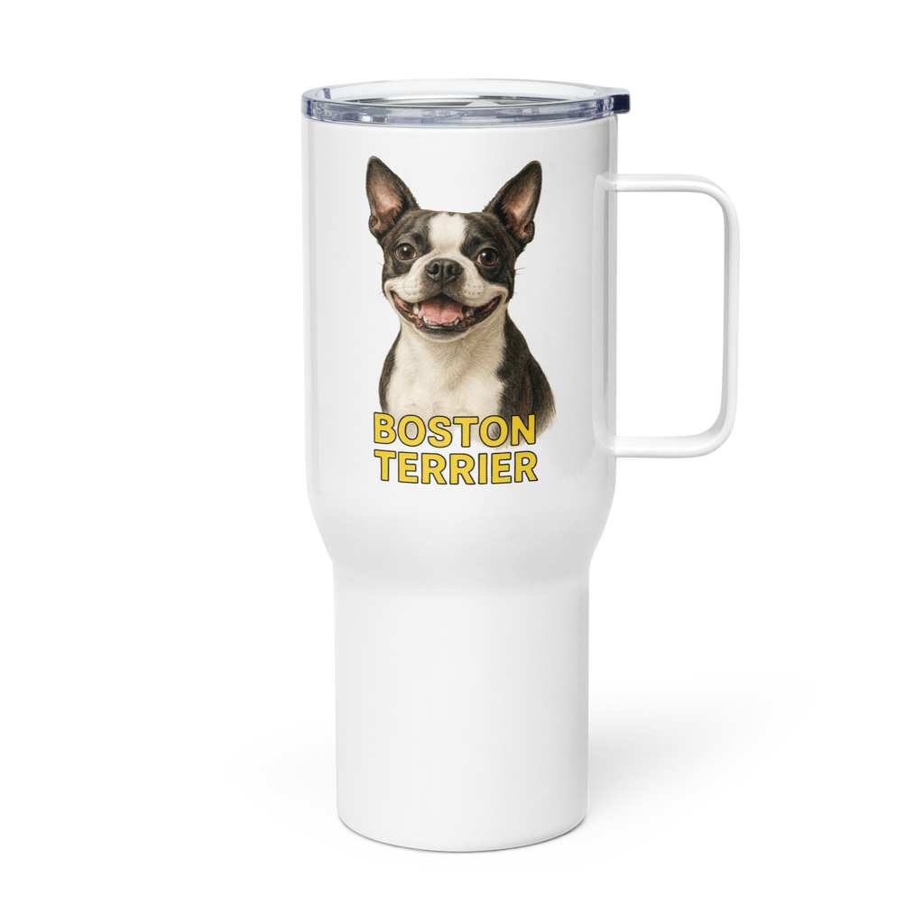 Boston Terrier Travel Mug