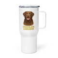 Chocolate Labrador Travel Mug