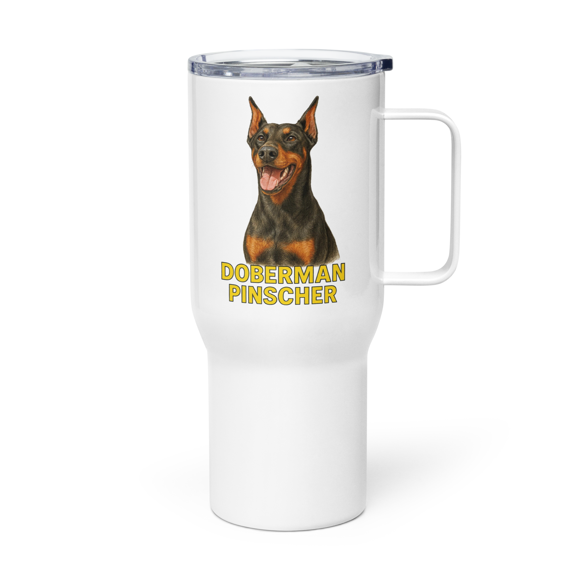 Doberman Pinscher Travel Mug