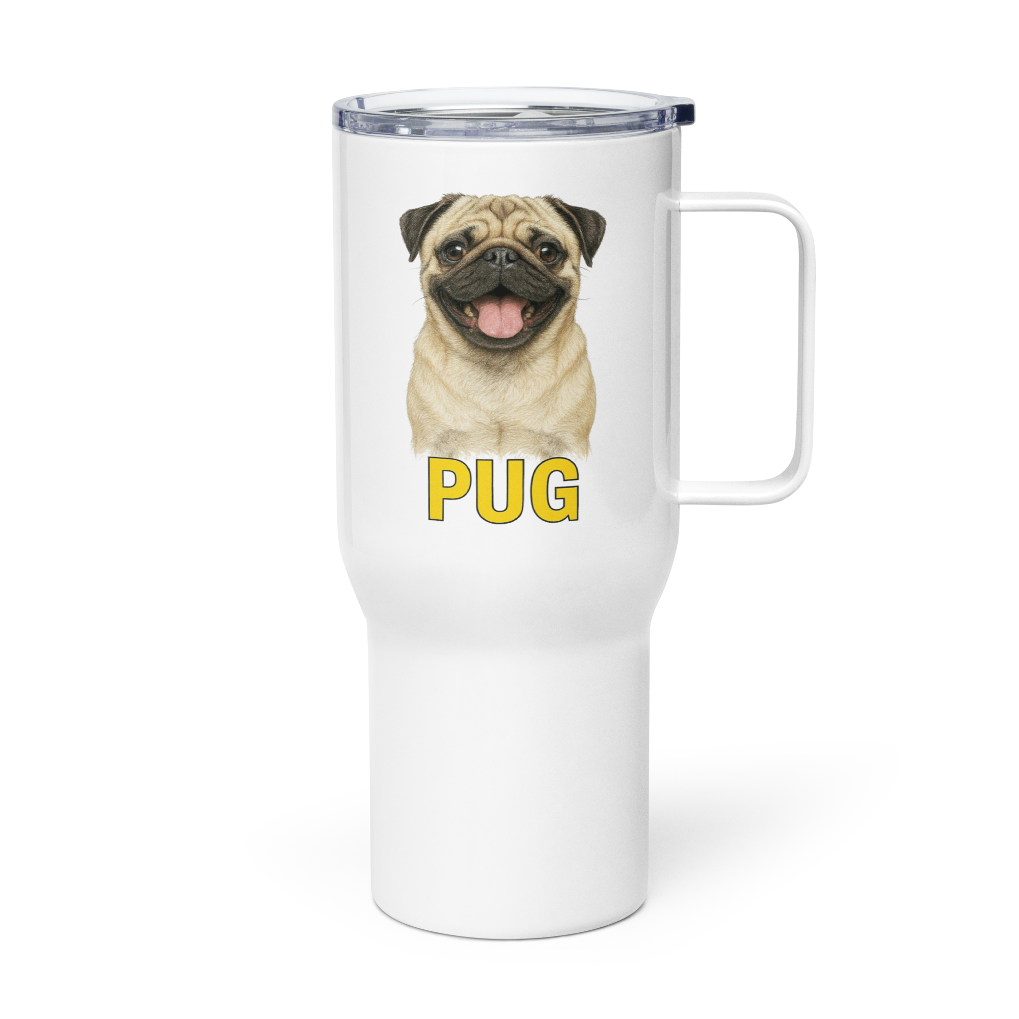 Pug Travel Mug