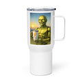 Chartreuse Android Man Travel Mug