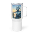 Blue Android Man Travel Mug